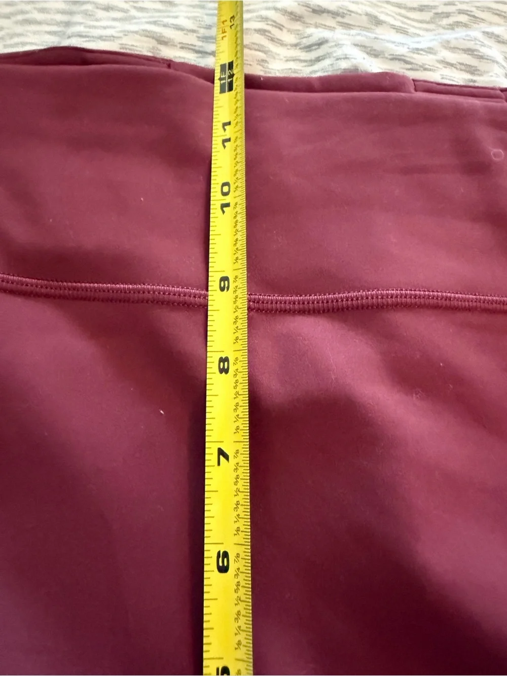 Lululemon Women's Invigorate High-Rise Maroon Active Leggings